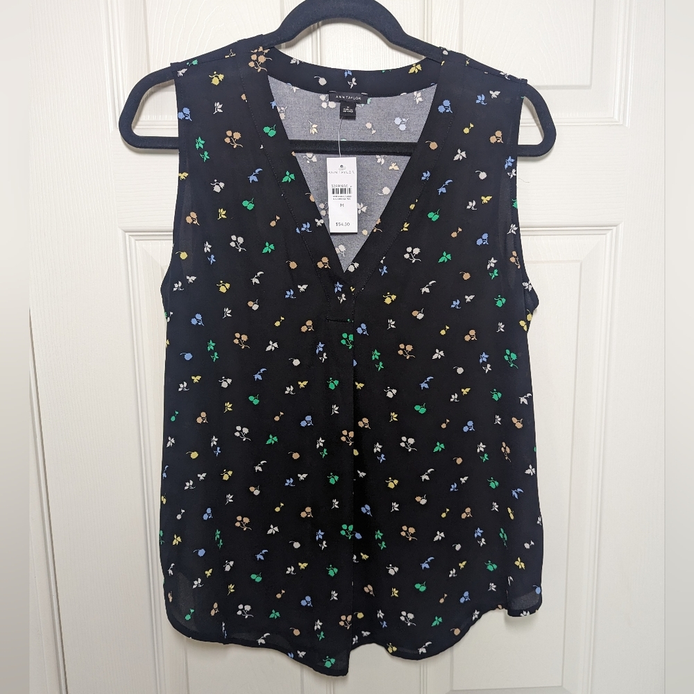 NWT Ann Taylor sleeveless blouse